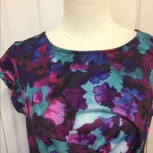 Multi color size large dress
